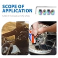 thumbnail image 6 of 4 Pcs Anti-theft Tire Cap Tire Caps Car Tires Air Valve Caps Car Tires Valve Stem Caps, 6 of 6