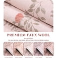 thumbnail image 4 of AIR-Washable Rugs 5x7 Area Rug,Floral Rug,Ultra-Thin Non Slip Carpet for Living Room,Bedroom,Soft Low-Pile, Green/Multi Color, 4 of 4