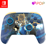PDP REMATCH GLOW Wireless Controller: Link Hero For Nintendo Switch & Nintendo Switch - OLED Model