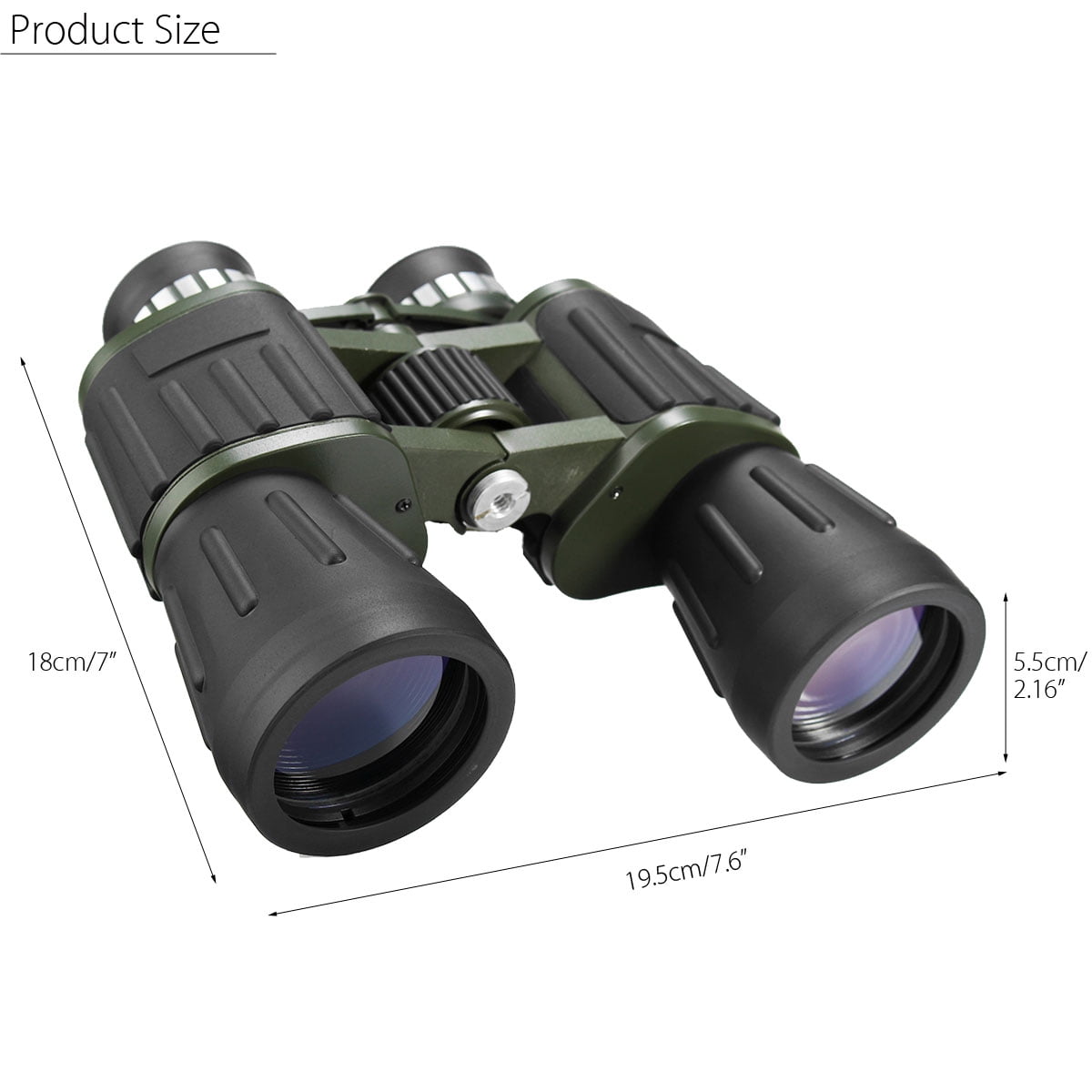 60x50 Magnification Military Army Zoom HD Binoculars Outdoor Hunting  Camping Telescope with Low-Light Night Vision