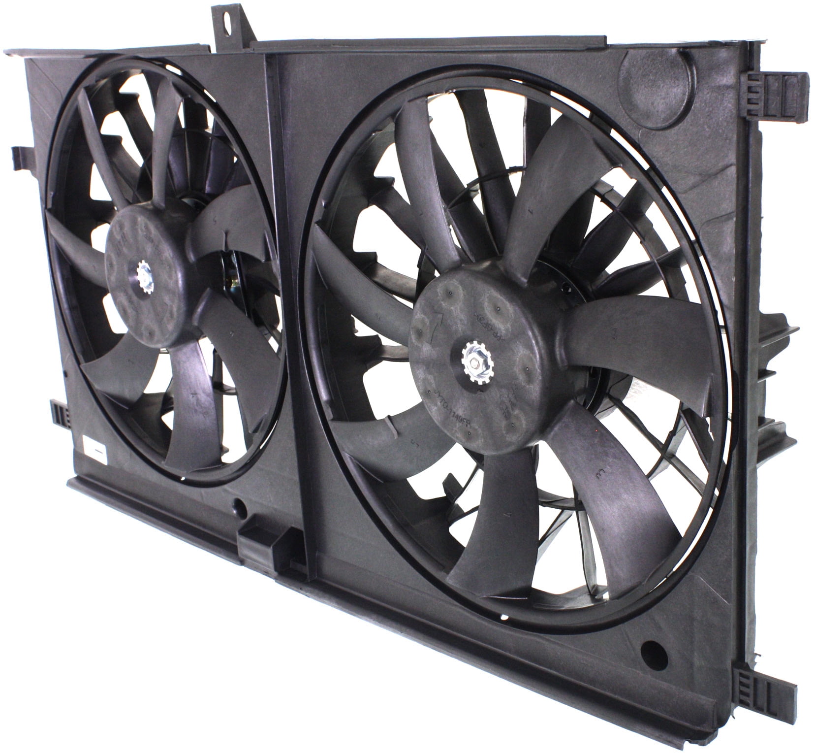 Replacement REPD160904 Cooling Fan Assembly Compatible with 2007-2017 Jeep Patriot 2007-2008 Chrysler Sebring Radiator