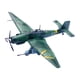 thumbnail image 4 of Avión de juguete infantil modelo caza a reacción escala 1:72, regalo de cumpleaños, avión de aleación, para conmemorar, estantes, recuerdos del hogar., 4 of 8