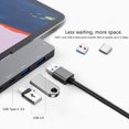 thumbnail image 3 of Adaptador USB C 6 en 1 para iPad Pro MacBook HDMI 4K y Más Conectividad, 3 of 7