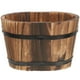 thumbnail image 2 of Maceta de madera artesanal para el hogar, decorativa, artificial, para flores, suculentas, 2 of 7