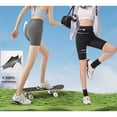 thumbnail image 2 of High Rise Tummy Control Biker Shorts for Women, Quick Dry Stretch Workout Compression Shorts, 2 of 5