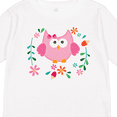 thumbnail image 4 of Inktastic Owl for Girls Girls Long Sleeve Toddler T-Shirt, 4 of 5