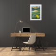 thumbnail image 3 of Illg, Cathy and Gordon 11x14 White Modern Wood Framed Museum Art Print Titled - CO, San Juan Mts Lake and alpine sunflowers, 3 of 4