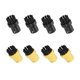 thumbnail image 1 of 8 Pack of Hand Tool Nozzle Bristle Brushes for SC1 SC2 SC3 SC4 SC5 SC7 Steam Cleaner, 1 of 5
