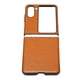 thumbnail image 4 of Funda de teléfono plegable, moderna y cómoda, funda protectora para Oppo Find N2 Flip marrón, 4 of 12