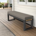thumbnail image 5 of Covers & All Sunbrella Bench cushion, 5″ High-Density Foam, Water Resistant Outdoor Bench Cushions, 5 of 8