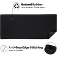 thumbnail image 3 of Mouse Pad with Durable Stitched Edge XL Gaming Keyboard Pad Rubber Base Mouse Mat Extended Desk pad for Gamer Office Home Mousepad .;;x .;;x ., 3 of 6