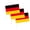 C, variant on Tuscom Germany Car Window Flag Set German Flag with Pole Clip On Patriotic Car Decoration for Parades World Cup Sports Events