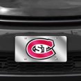 thumbnail image 2 of St Cloud State Huskies Mirrored Laser Cut License Plate Laser Tag, 2 of 8