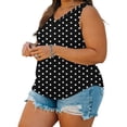 thumbnail image 6 of yillto Plus Size Tank Tops for Womens Baggy Basic Sleeveless Shirts Round Neck Casual Flowy Tees S-5XL, 6 of 7