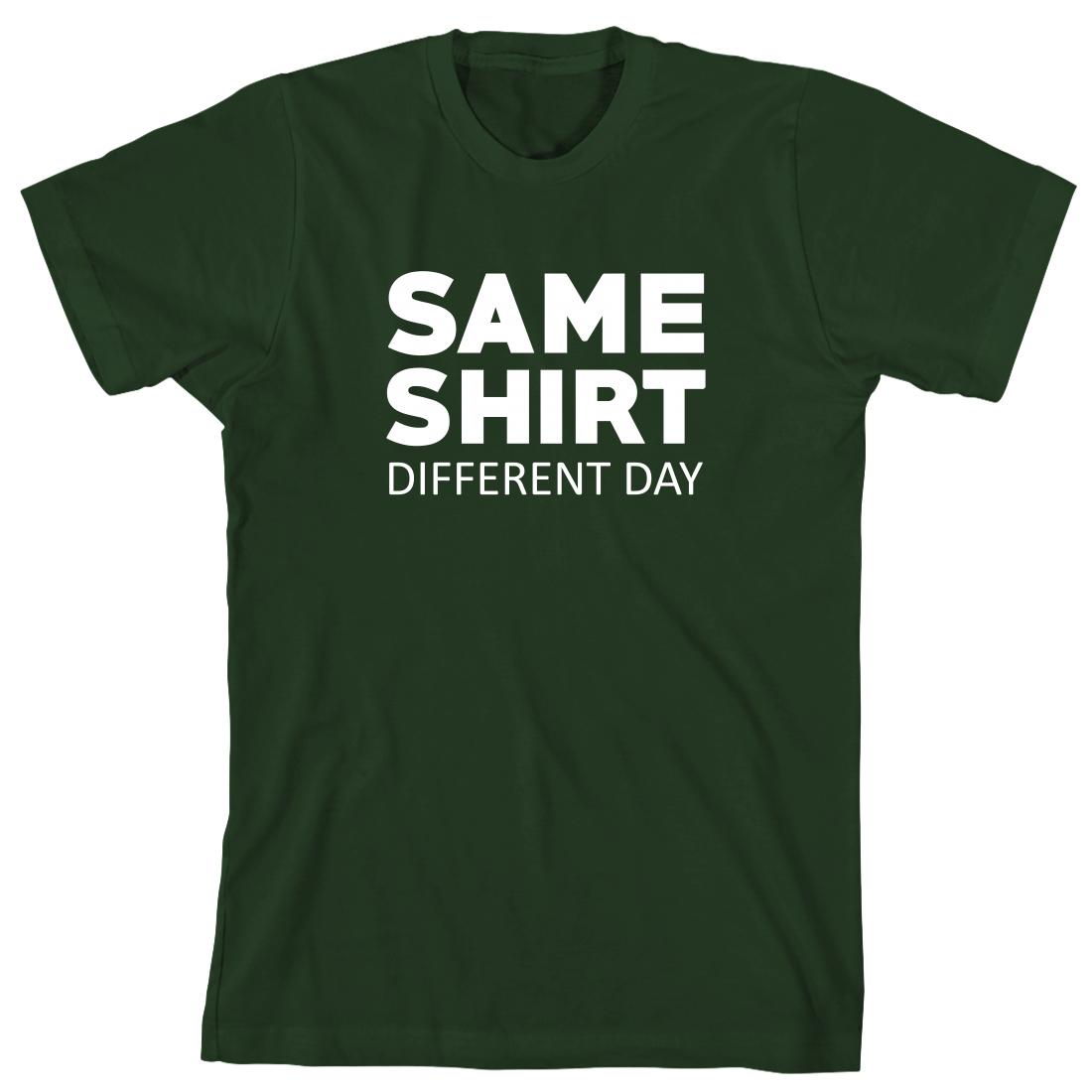 Same Shirt Different Day Men's Shirt ID 2286