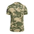 thumbnail image 7 of Workout Shirts for Men Camo Print Short Sleeve Quick Dry Athletic Gym Active T Shirt Moisture Wicking, 7 of 7