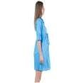 thumbnail image 3 of Vestido Maternidad Camisero Cómodo Elegante Vestido Embarazo Casual Oficina Manga Ajustable Color Azul Cielo, 3 of 5