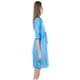 thumbnail image 3 of Vestido Maternidad Camisero Cómodo Elegante Vestido Embarazo Casual Oficina Manga Ajustable Color Azul Cielo, 3 of 5