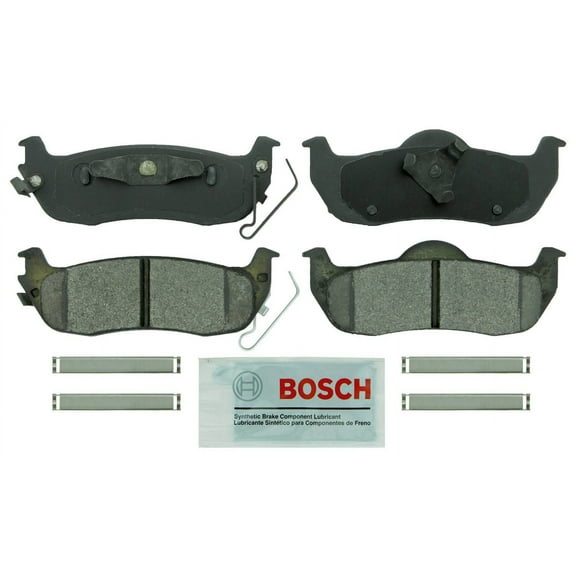 Bosch BE1041H Bosch Blue Semi-Metallic Brake Pads with Hardware