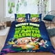 thumbnail image 2 of EL DÍA QUE LA TIERRA EXPLOTÓ Conjunto de sábanas temático, trío de piezas, cómodo y amigable con la piel, diseño único, regalo de decoración para el hogar para familiares, amigos y fans,140cm *210cm, 2 of 6