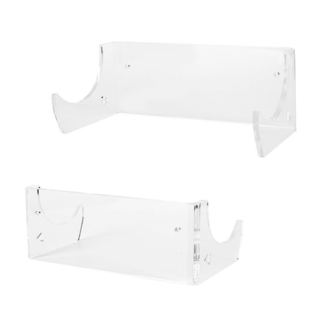 Skateboard Hanger, Acrylic Glass Skateboard Storage Holder 322g For Skateboards Snowboards For Hanging Clothes Transparent
