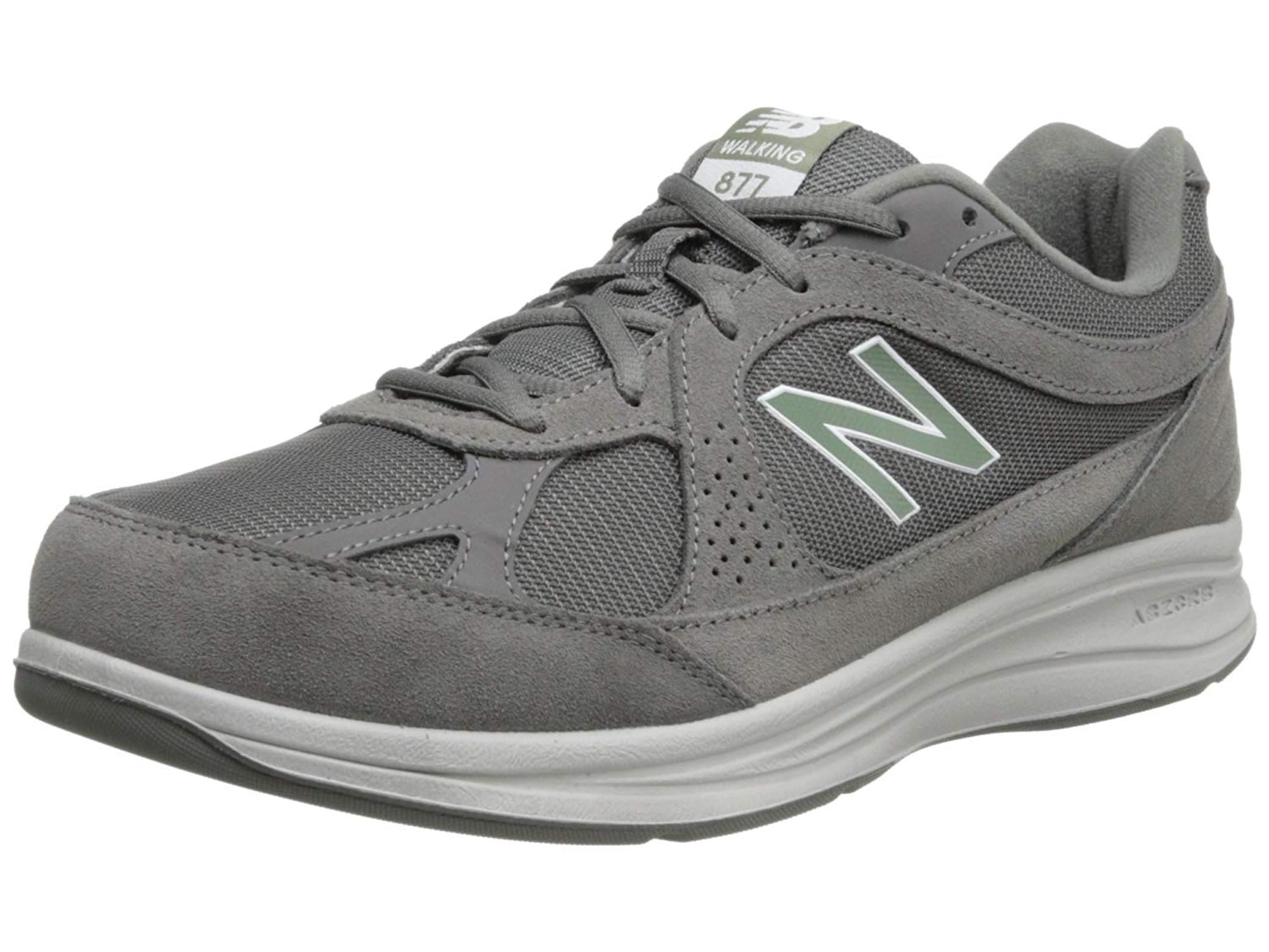 New Balance - New Balance Mens MW877GT Fabric Low Top Lace Up Walking ...