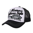 thumbnail image 2 of LiuXxxx Sun Snapback Baseball Cap for Men Women Hop Unisex Adjustable Brim Outdoor Sports Hat Black, 2 of 4