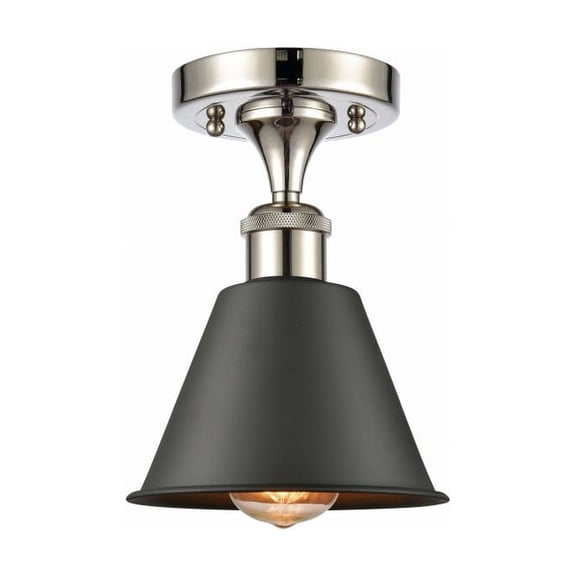 Innovations Lighting - Smithfield - 1 Light Semi-Flush Mount In Industrial