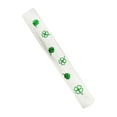 thumbnail image 1 of Becaristey Waterproof PU for Golf Alignment Stick Cover Case Embroidered White 14.17x1.97 Inch 1Set, 1 of 6