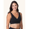 thumbnail image 3 of Leading Lady, The Harmony, Nursing Bra, Unpadded Wireless Crossover Bra, Pull Aside Cups, Comfort and Sleep Bra, Stretch Fabric, Medium Support (Women's), 3 of 5