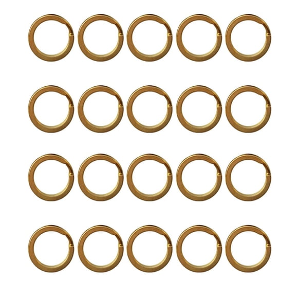 Llavero CUTICAT 10 Piezas Lvero Cierres Conector Color Dorado