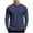 Blue, variant on Mens Tshirts Long Sleeve Trendy Striped Shirts Loose Fit Casual Crewneck Tees Fashion Lightweight Athletic Blouse Tops