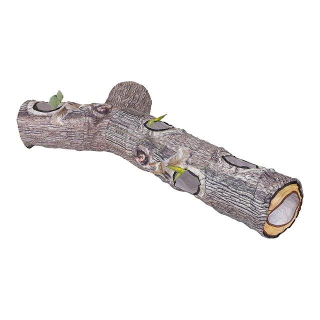 Tomo de TÚnel de Gatito, Tela de Poliéster TÚnel Interactivo Interactivo Grano de Madera de Madera para Realistas para Cachorros para Cachorros para Conejos