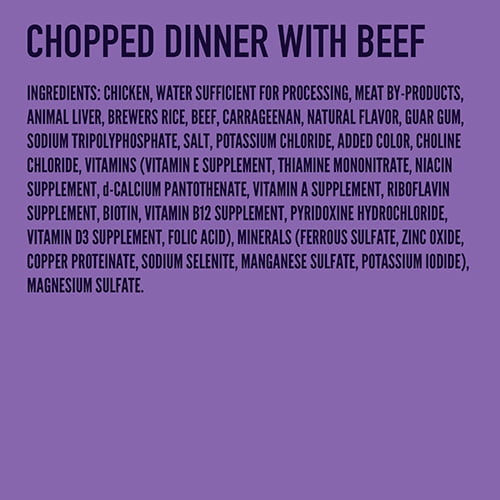 A Strong Heart Wet Dog Food, Chopped Dinner with Beef - 13.2 oz Cans (Pack of 12), Made in The USA with Real Beef