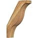 thumbnail image 3 of Ekena Millwork BRC06X20X28FST00RWR Genouillère Funston Rugueuse 6"L x 20"P x 28"H, Cèdre Rouge Western, 3 of 4
