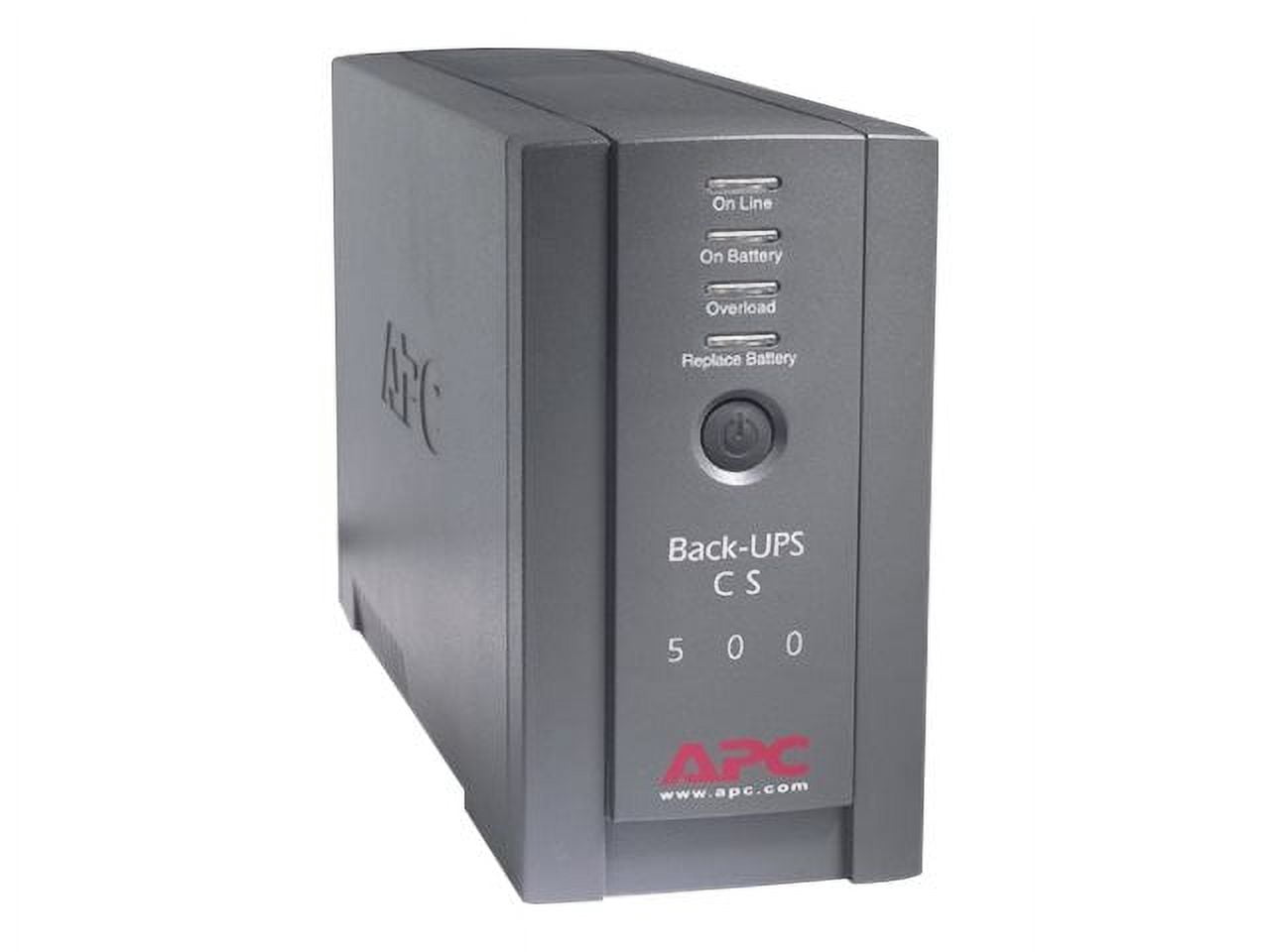 Schneider Electric BK500BLK 6 Outlets UPS, Black