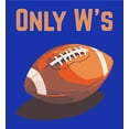 thumbnail image 5 of Only W's American Football Youth Natural Crew Neck Short Sleeve Tee-3XL, 5 of 5
