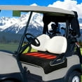 thumbnail image 2 of Heated Golf Cart Seat Cover,Golf Cart Seat Towel Blanket 3 Temperature Levels, USB/Type-C Powered, Non-Slip & Waterproof, Golf Gift for Men and Golf Enthusiasts, 2 of 9