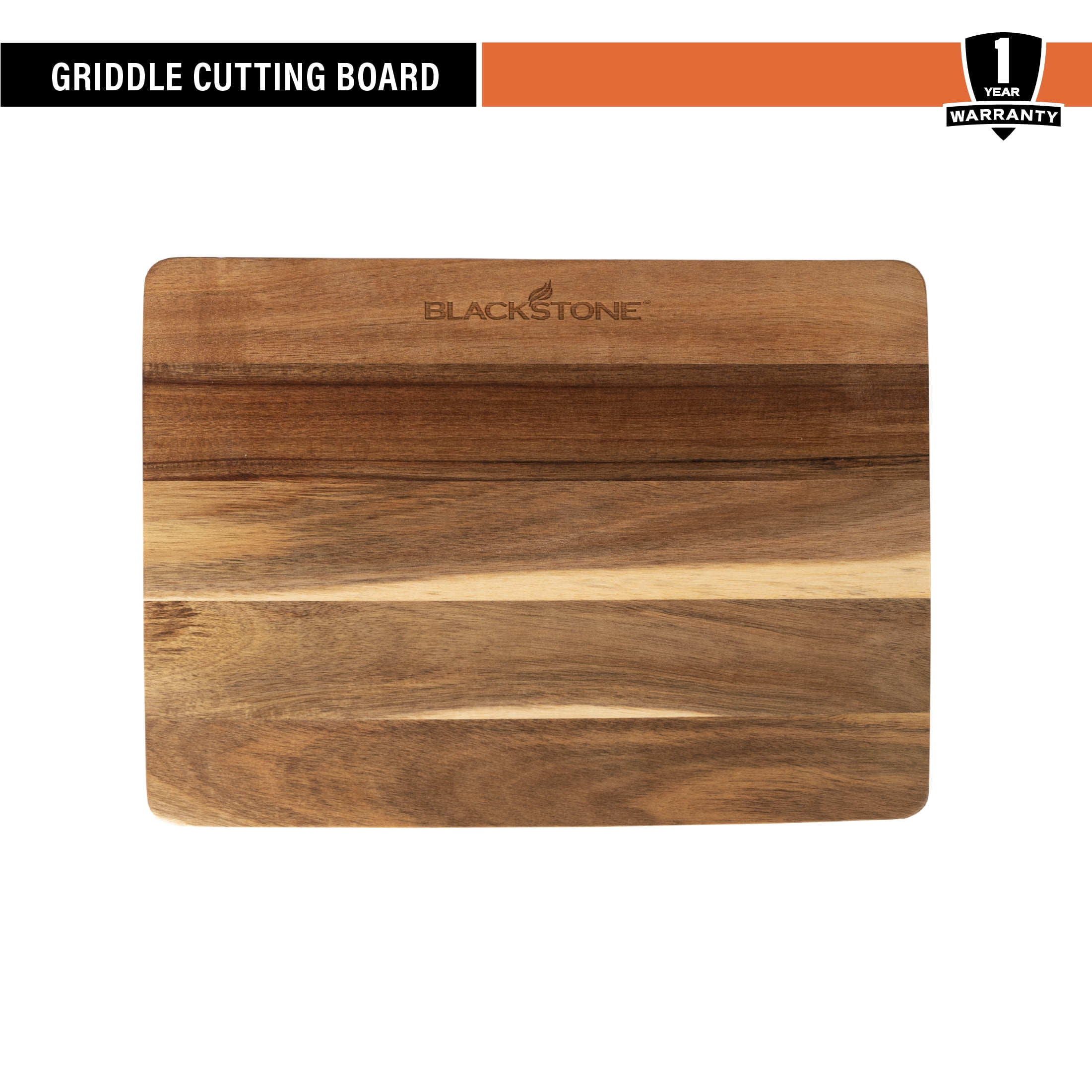 Blackstone Acacia Wood Griddle Top Cutting Board with Feet