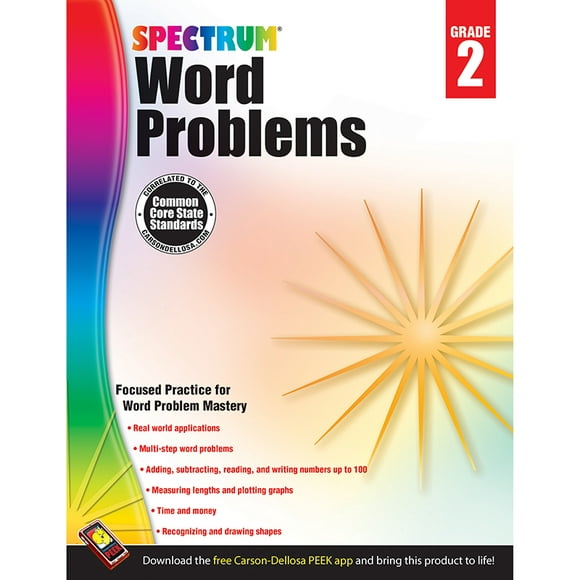Problèmes de Mots, Grade 2 (Spectrum)