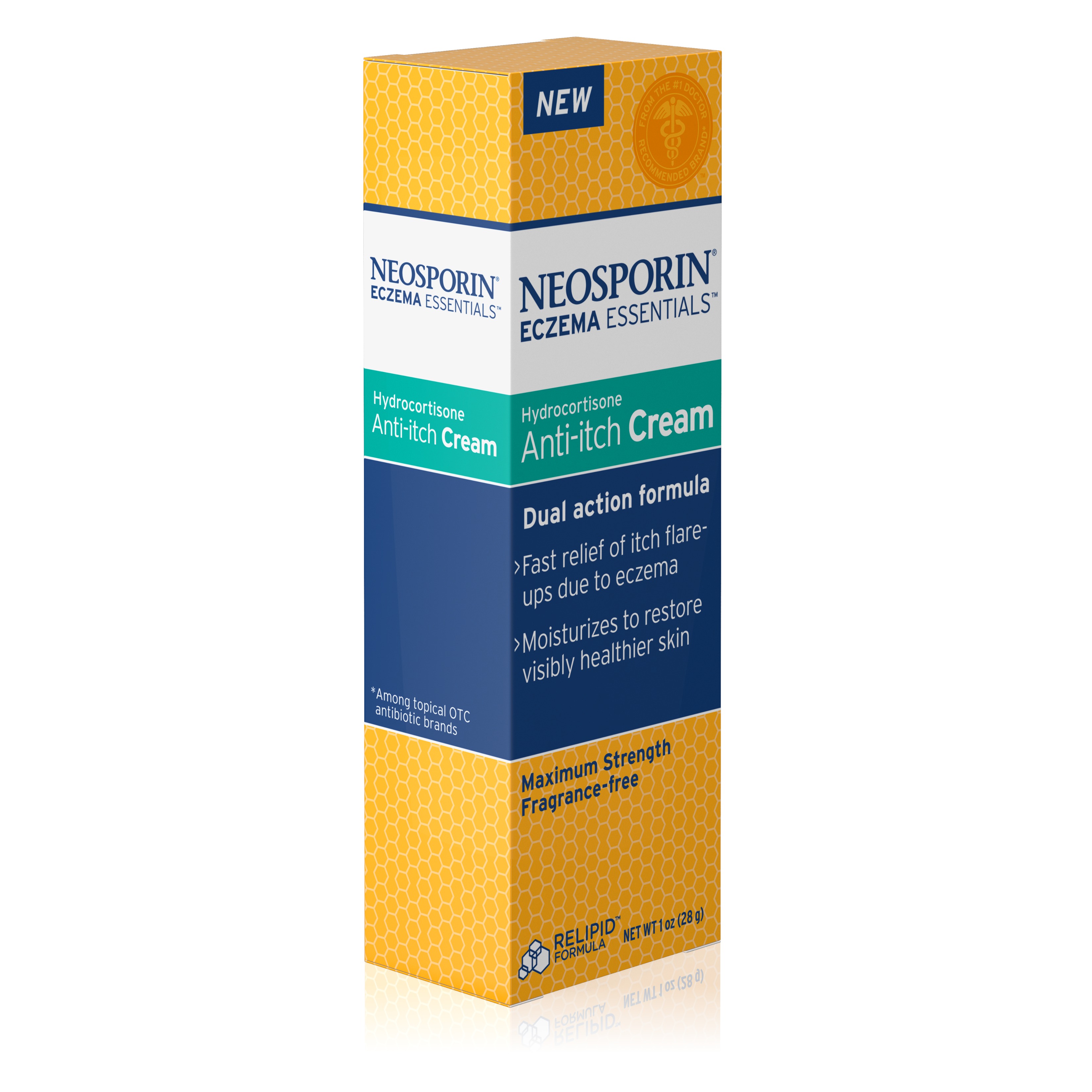 Neosporin Eczema Essentials Hydrocortisone Anti-Itch Cream, 1 Oz - image 2 of 6