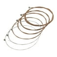 thumbnail image 1 of 6 Pieces DIY Acoustic Guitar Replacement Strings Set Musical Instrument, 1 of 8