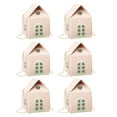 thumbnail image 2 of Dserfhy Christmas Wonderland Cottage Gift Box Reusable Holiday House-Themed Packaging Decorative Keepsake Box Winter Home Decoration, 2 of 8