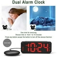 thumbnail image 6 of Stylish USB Enableds Vibratings Alarm Clock with Bed Shaker Data Transfer Capability for Deeply Sleepers, 6 of 8