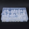 thumbnail image 1 of Bolt Nut Protection Caps, White Different Standard Size Hex Bolt Cap, For Matching Screws Industry Use Home Use Matching Bolts, 1 of 8