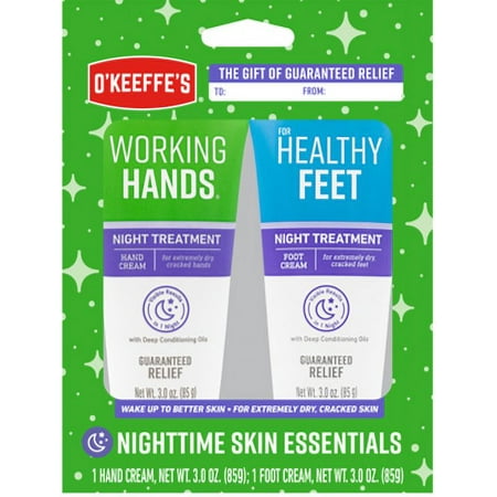 O'Keeffe's Night Repair Value Pack, Hand and Foot