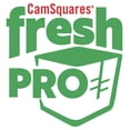 thumbnail image 5 of Cambro SFC12FPPP267 CamSquareÂ® FreshPro Cover for 12, 18 & 22 qt Containers, Polyethylene, Translucent Blue, 5 of 5