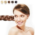 thumbnail image 6 of Buy 2 Hollywood Hair Flat Braid headband and get 1 Free - Bold Black, 6 of 6