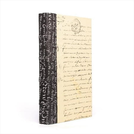 

Deco Home Single Black Script Book