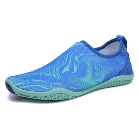 AUXDIQ Water Shoes Womens Mens Outdoor Quick Dry Unisex Sports Aqua Shoes for Beach Diving Snorkeling Surfing